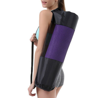 Taşınabilir Oxford Kumaş Yoga Fitness Ekipmanları, 65cm Uzunluk Omuz Yoga Mat Çantası