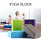 23x15x7.5cm Vücut Geliştirme EVA Köpük Yoga Blokları Metal D Halka Kayışı