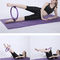 94cm Mor Pembe Pilates Yoga Halkası, Kalça Kas Eğitmeni Pilates Bar ile