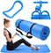 Satılık SGS NBR Ev Kullanımı Egzersiz Mat, Pedal Direnç Bandı, Pilates Halkası-Kalın Yoga Mat 3 Parça Set